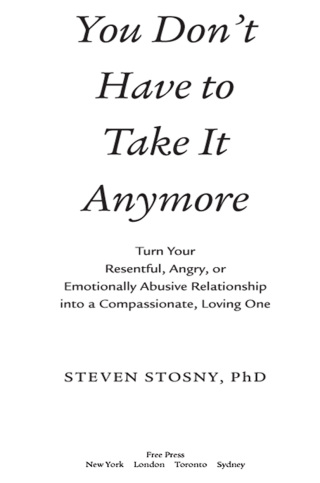 Cover image: You Don't Have to Take it Anymore 9780743284691