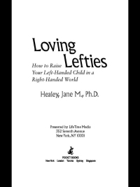 Cover image: Loving Lefties 9780743407502
