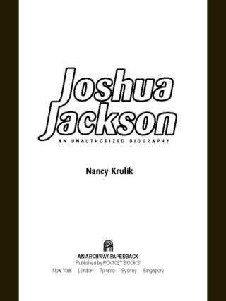 Cover image: Joshua Jackson 9780743418799