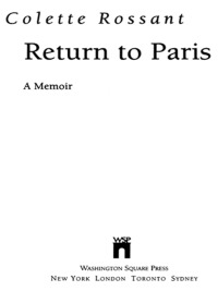 Cover image: Return to Paris 9780743439688