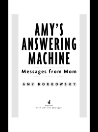 Cover image: Amy's Answering Machine 9781451624137