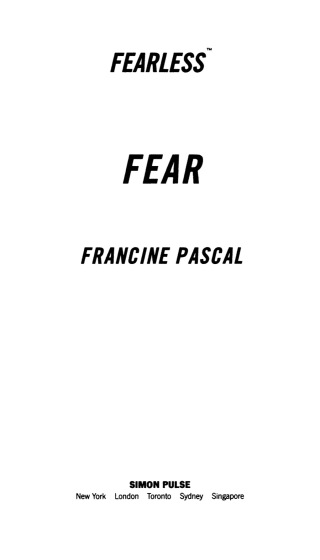Cover image: Fear 9780743449328
