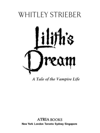 Cover image: Lilith's Dream 9781451613315