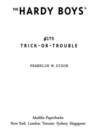 Cover image: Trick-or-Trouble 9780743437592.0
