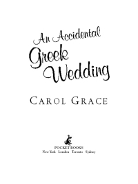 Cover image: An Accidental Greek Wedding 9781451631906