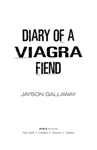 Cover image: Diary of a Viagra Fiend 9780743478908