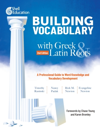 Cover image: Building Vocabulary with Greek and Latin Roots: A Professional Guide to Word Knowledge and Vocabulary Development 2nd edition 9780743916431