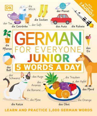 Cover image: German for Everyone Junior: 5 Words a Day 9780744036800