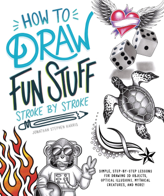 Cover image: How to Draw Fun Stuff Stroke-by-Stroke 9780744047912