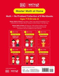 Cover image: Math - No Problem! Collection of 6 Workbooks, Grade 2 Ages 7-8 9780744049428
