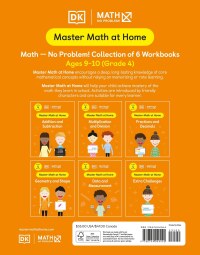 Cover image: Math - No Problem! Collection of 6 Workbooks, Grade 4 Ages 9-10 9780744049442
