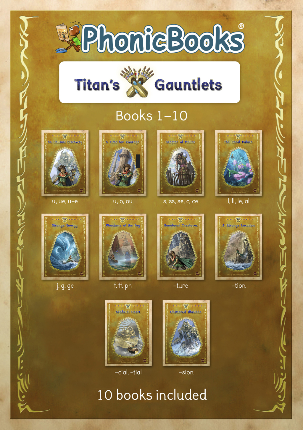 Phonic Books Titan's Gauntlets (eBook)