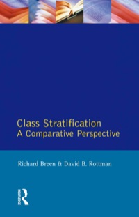 Cover image: Class Stratification 9780745012681