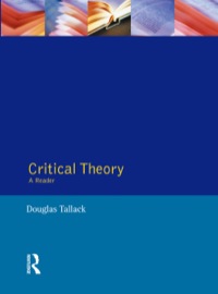 Cover image: Critical Theory 9780745015330