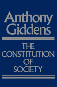 Cover image: The Constitution of Society 1st edition 9780745600079