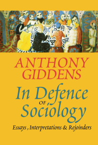 Imagen de portada: In Defence of Sociology 1st edition 9780745617619