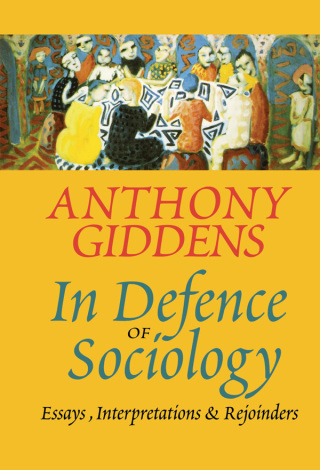 Cover image: In Defence of Sociology 1st edition 9780745617619