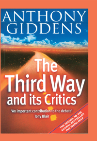 Imagen de portada: The Third Way and its Critics 1st edition 9780745624501