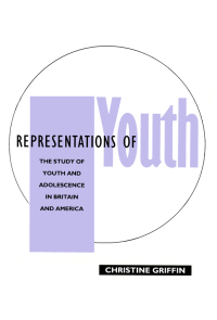 Imagen de portada: Representations of Youth 1st edition 9780745602806