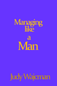 Cover image: Managing Like a Man 1st edition 9780745617602