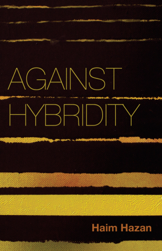 Cover image: Against Hybridity 1st edition 9780745690704