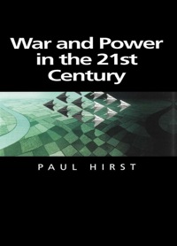 Cover image: War and Power in the Twenty-First Century 1st edition 9780745625218