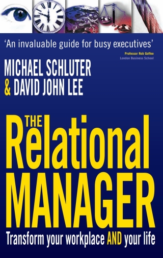 Imagen de portada: The Relational Manager 9780745953687