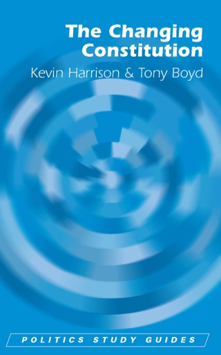 Imagen de portada: The Changing Constitution 9780748622238