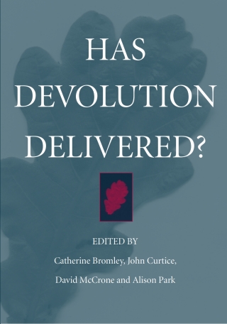 Imagen de portada: Has Devolution Delivered? 9780748622467