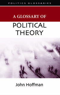 Imagen de portada: A Glossary of Political Theory 9780748622603