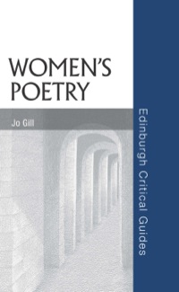 Imagen de portada: Women's Poetry 9780748623068
