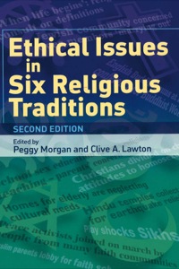 表紙画像: Ethical Issues in Six Religious Traditions 9780748623303