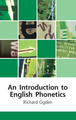 Imagen de portada: An Introduction to English Phonetics 9780748625413