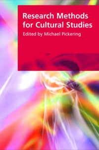 Imagen de portada: Research Methods for Cultural Studies 9780748625789
