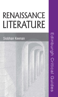 Omslagafbeelding: Renaissance Literature 9780748625840