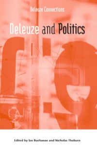 Cover image: Deleuze and Politics 9780748632886