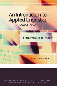 Imagen de portada: An Introduction to Applied Linguistics: From Practice to Theory 9780748633555