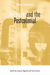 Cover image: Deleuze and the Postcolonial 9780748637003