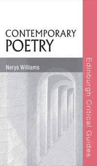 Imagen de portada: Contemporary Poetry 9780748638857