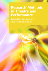 Cover image: Research Methods in Theatre and Performance: 9780748641574