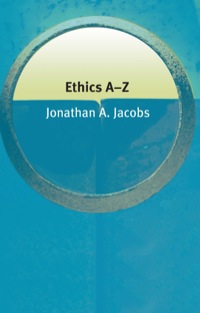 Cover image: Ethics A-Z 9780748620142