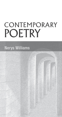 Cover image: Contemporary Poetry 9780748638857