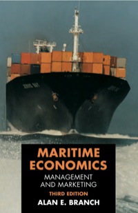 Cover image: Maritime Economics 9780748739868