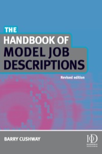 Cover image: The Handbook of Model Job Descriptions 1st edition 9780749452247