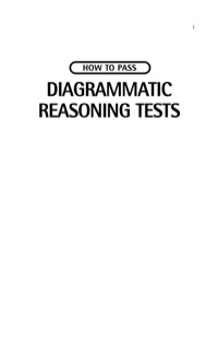 Imagen de portada: How to Pass Diagrammatic Reasoning Tests 1st edition 9780749449711