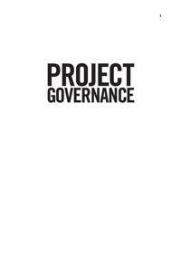 Imagen de portada: Project Governance 1st edition 9780749453060