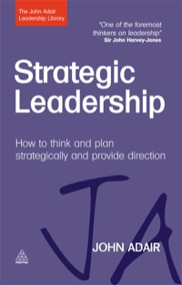 Cover image: Strategic Leadership 1st edition 9780749462031