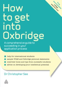 Omslagafbeelding: How to Get Into Oxbridge 1st edition 9780749463274