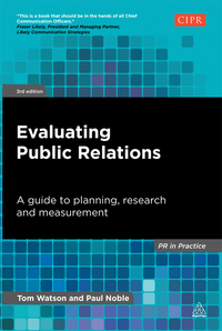 Imagen de portada: Evaluating Public Relations 3rd edition 9780749468897