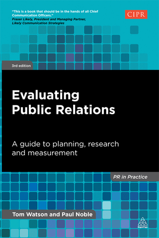 Imagen de portada: Evaluating Public Relations 3rd edition 9780749468897